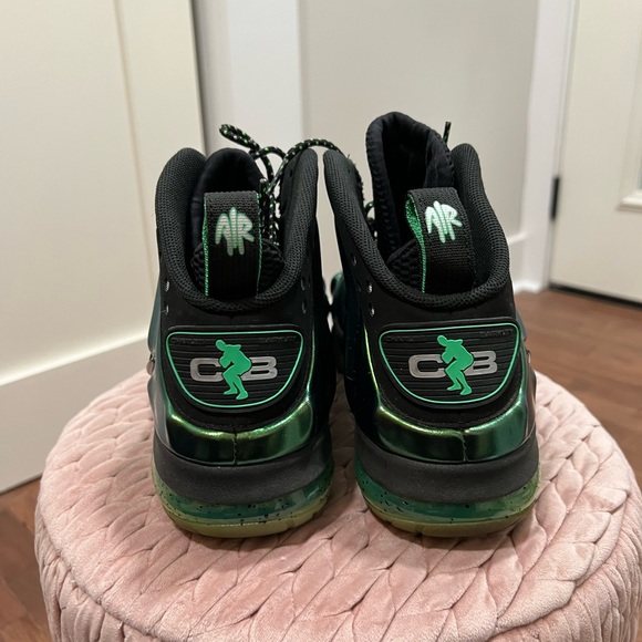 Nike Barkley Posite Max Green and blk Mens size 10 - Picture 3 of 4